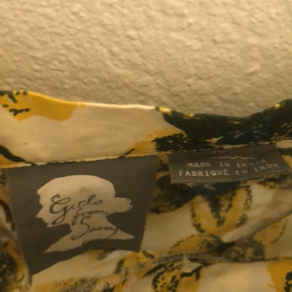 Anthropologie Burgeoning Hypericum Floral Retro Halter Dress - Picture 11 of 13